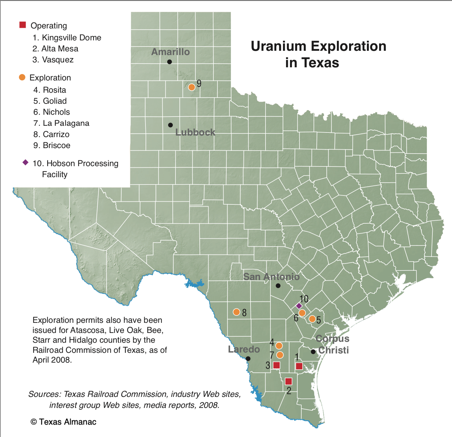 Uranium Exploration in Texas